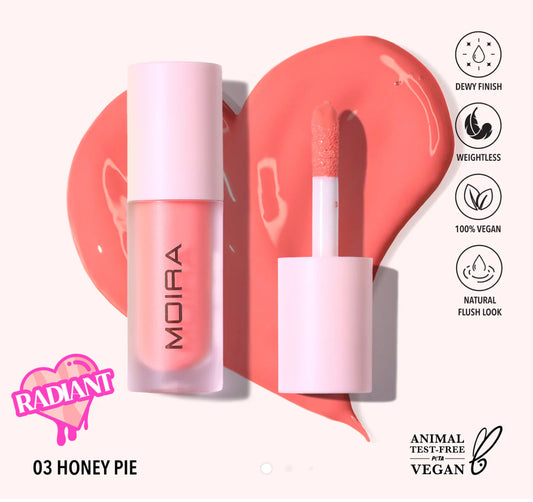 Love Steady Liquid Blush (003, Honey Pie) (Radiant)