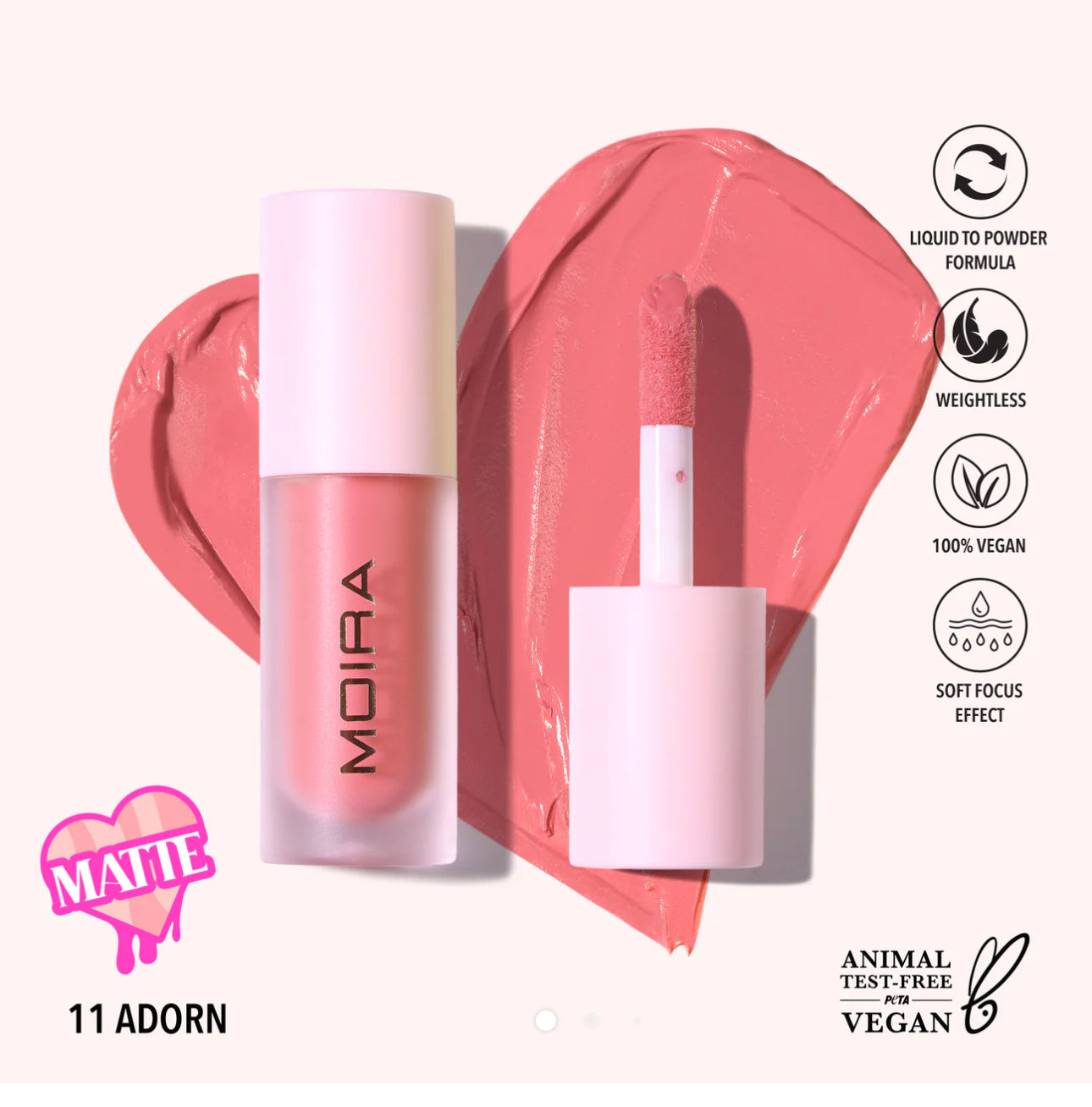 Love Steady Liquid Blush (011, Adorn)(Matte)